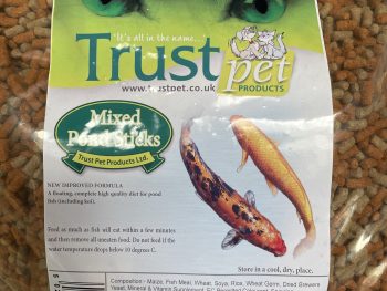 Mixed pond fish sticks