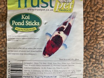 Koi pond fish sticks