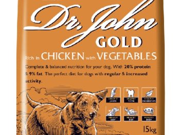 Dr John Gold rich in chicken with vegetables and gravy