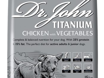 Dr John titanium chicken with vegetables