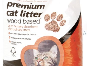 Snowflake premium cat litter Woodbased